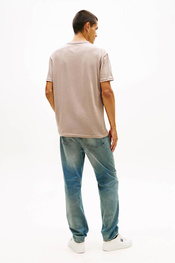 TOMMY JEANS Heren Polo's & T-shirts Tjm Reg Badge Tee Ext Zand - Foto 6