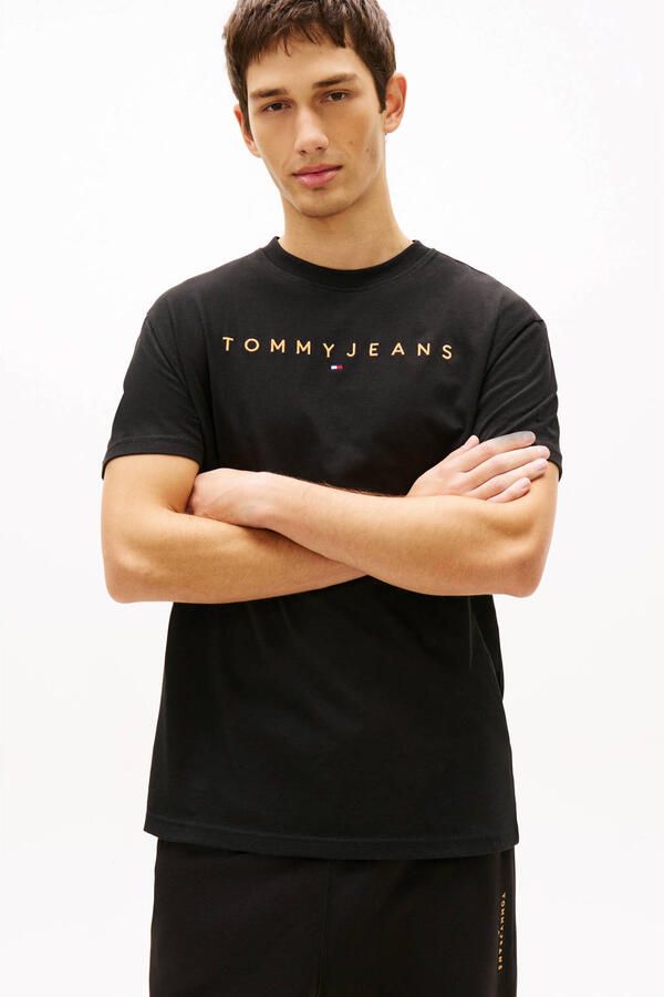 Tommy Hilfiger Regular Linear Logo Embroidery Shirt Heren