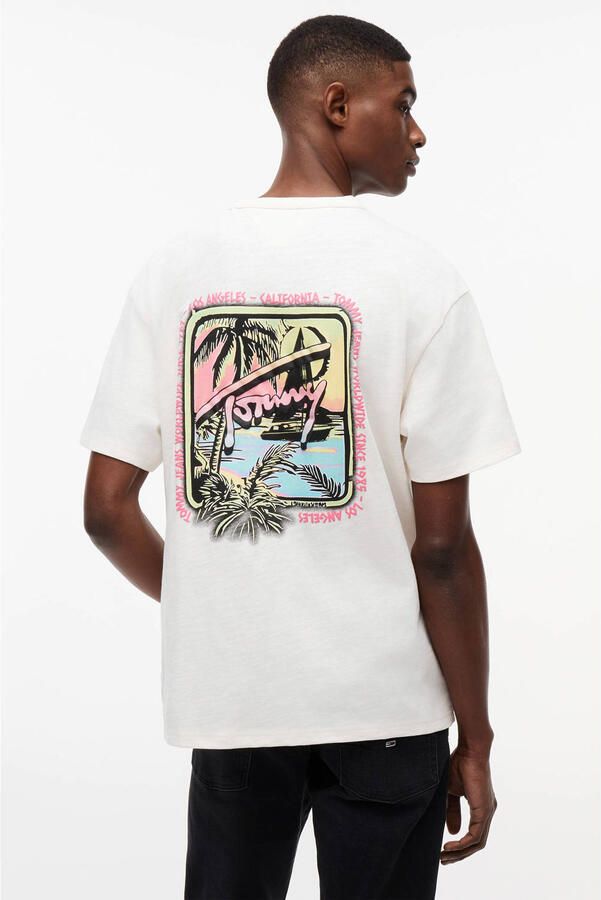 Tommy Jeans relaxed fit T-shirt van puur katoen - Foto 3