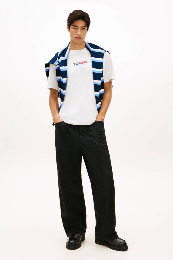 Tommy Hilfiger T-shirt Korte Mouw DM0DM22534 YBL - Foto 2