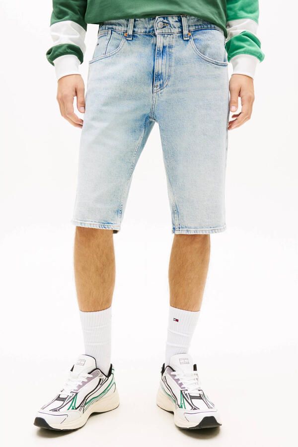 Tommy Jeans regular fit korte jeans van katoenmix model 'RONNIE' - Foto 5