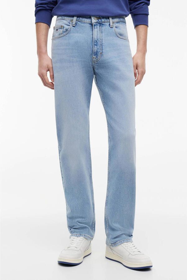 TOMMY JEANS Slim fit jeans Ryan Regular Slim Straight Slim-Straight-Jeans van hoogwaardig denim reguliere taillehoogte