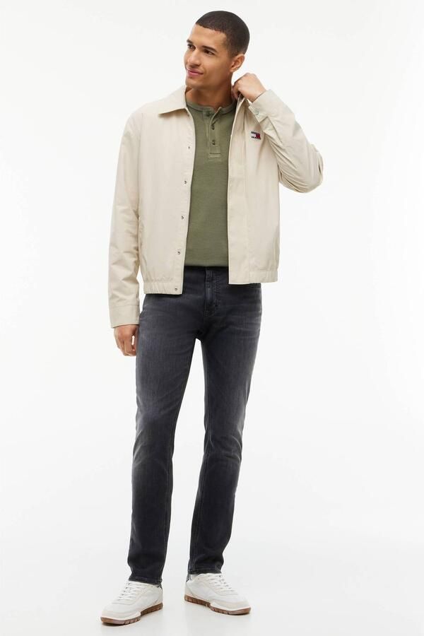 Tommy Jeans Slim fit jeans van mix van katoen en modal model 'SCANTON' - Foto 2