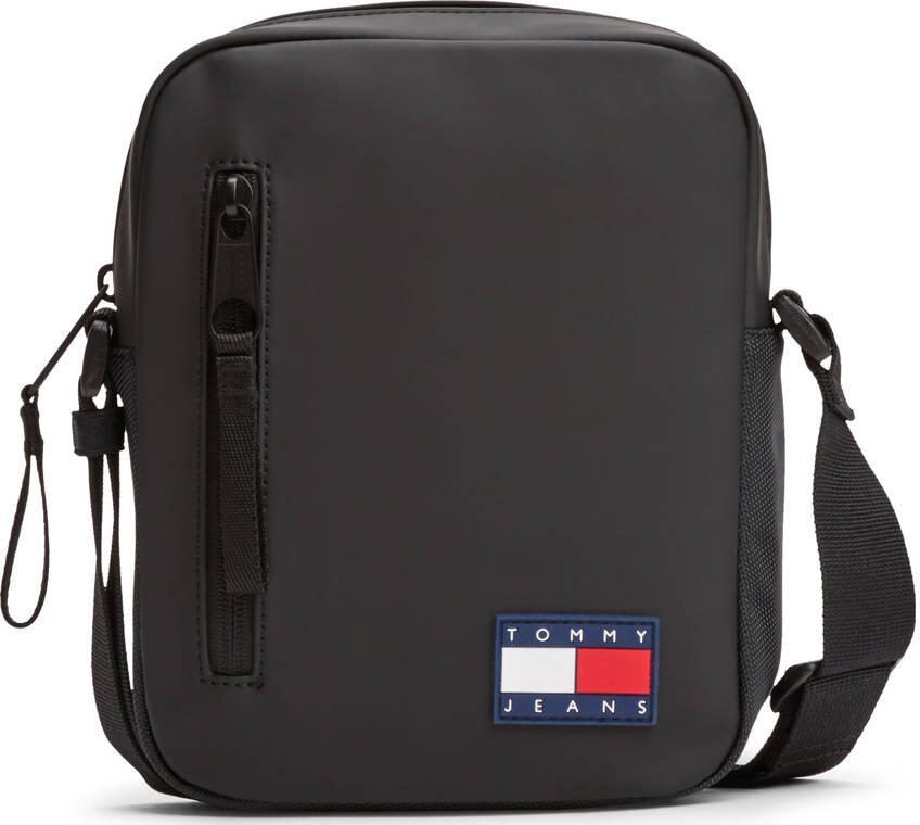 Tommy Jeans schoudertas TJM Elevated zwart