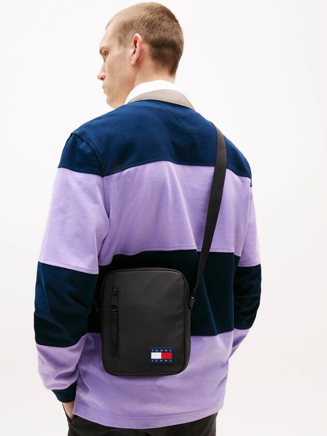 Tommy Jeans schoudertas TJM Elevated zwart - Foto 3