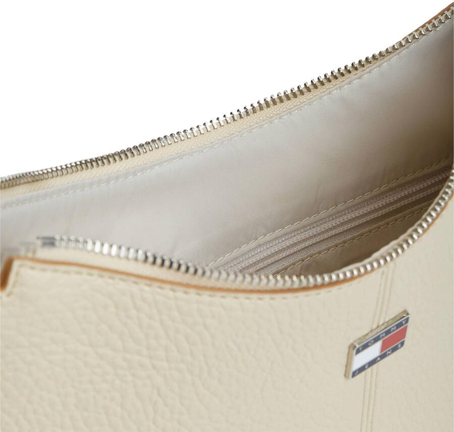 Tommy Jeans schoudertas TJW Slouchy ecru - Foto 2