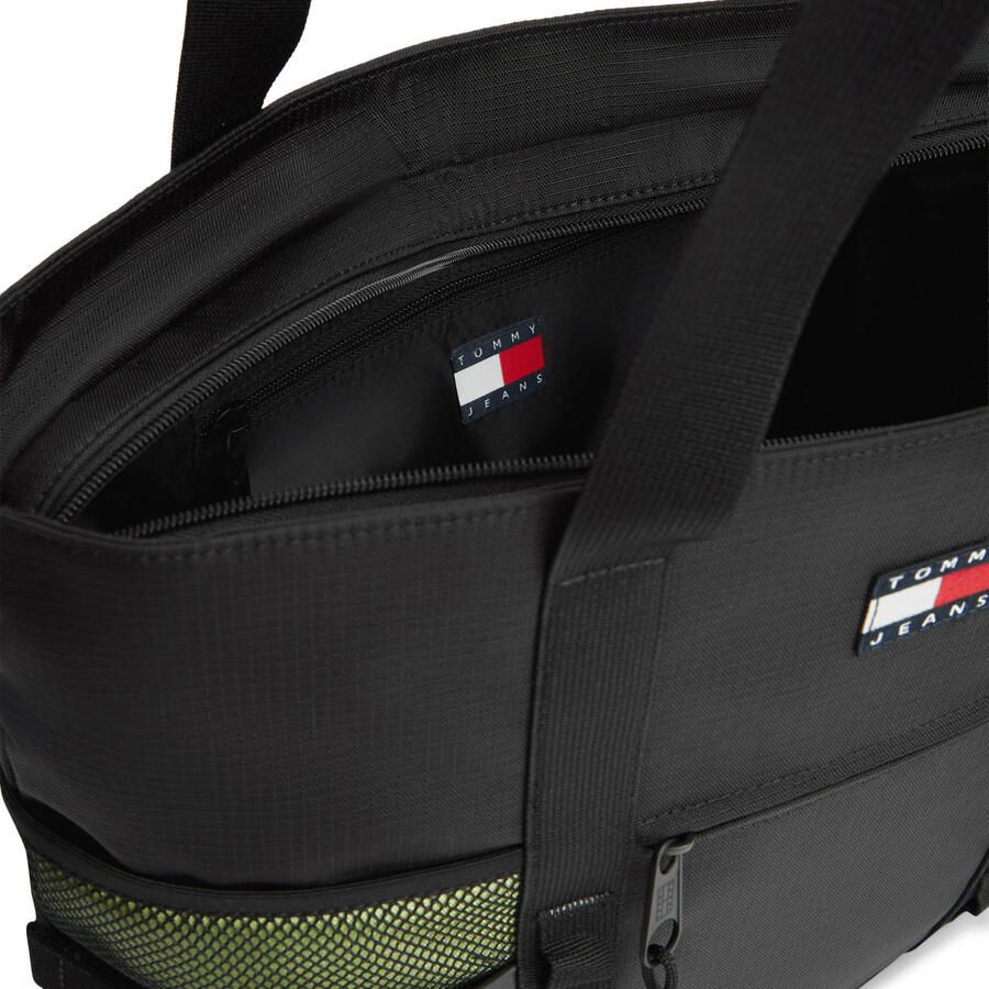Tommy Jeans shopper TJM Outdoor zwart - Foto 2