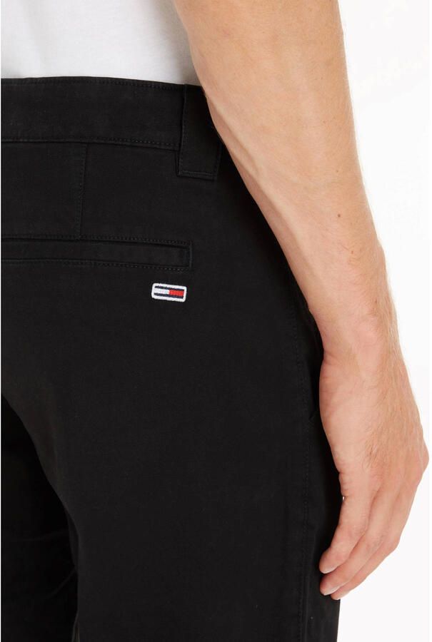 Tommy Jeans Chinese pants adjusted Dm0Dm09595Bds Zwart Heren