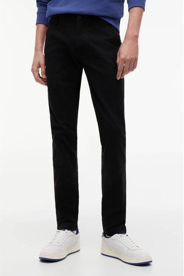Tommy Jeans Chinese pants adjusted Dm0Dm09595Bds Zwart Heren - Foto 3