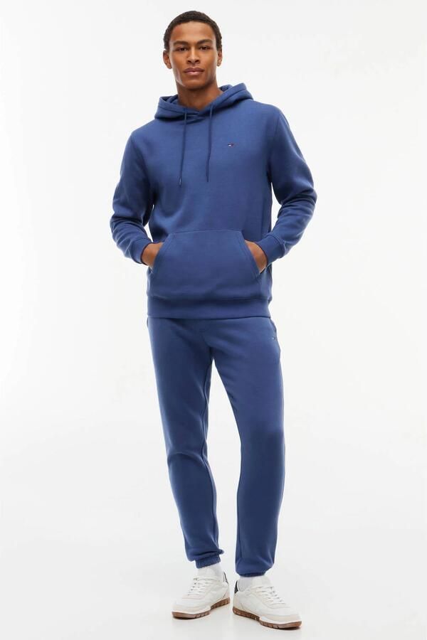 TOMMY JEANS Heren Broeken Tjm Slim S Flag Sweatpant Ext Blauw - Foto 7