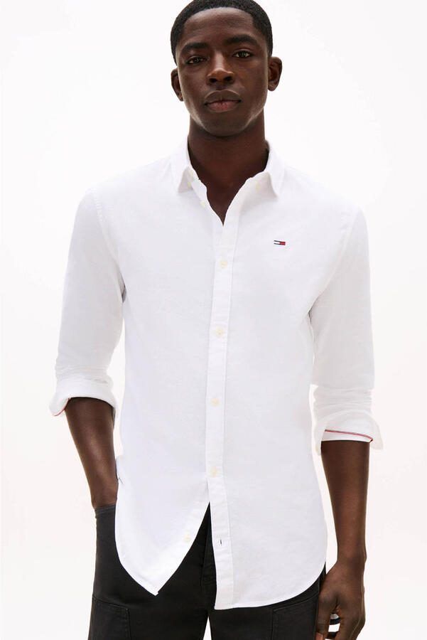 TOMMY JEANS Overhemd met lange mouwen TJM SLIM STRETCH OXFORD SHIRT - Foto 6