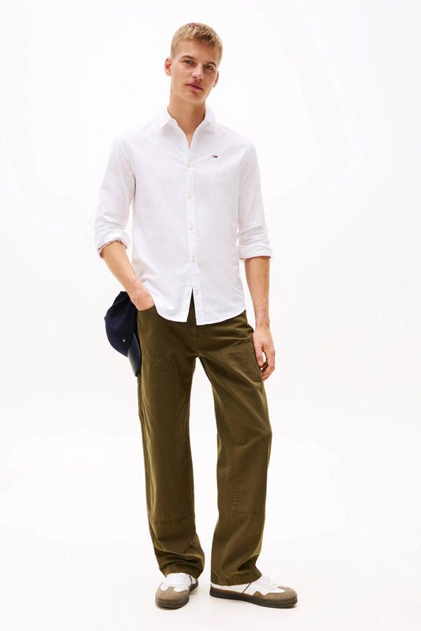 TOMMY JEANS Overhemd met lange mouwen TJM SLIM STRETCH OXFORD SHIRT - Foto 5