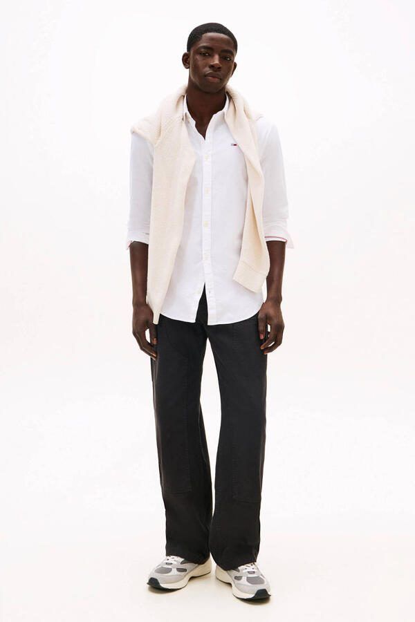 TOMMY JEANS Overhemd met lange mouwen TJM SLIM STRETCH OXFORD SHIRT - Foto 8