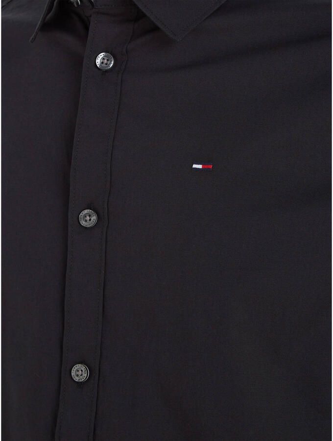 TOMMY JEANS Overhemd met lange mouwen Sabim Stretch Hemd Shirt Stretch shirt premium slim fit met elastaan - Foto 3