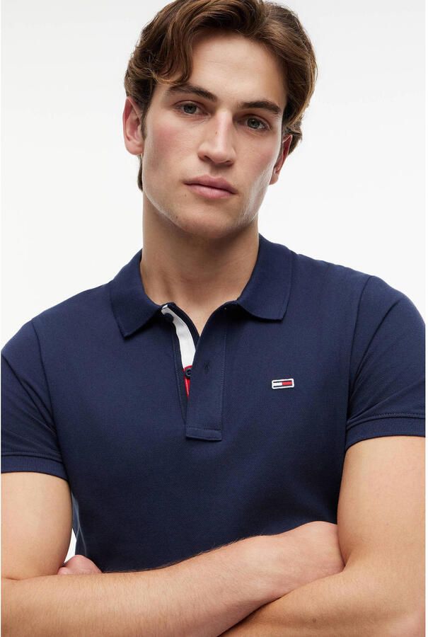 Tommy Hilfiger Polo Shirt Korte Mouw TJM SLIM PLACKET POLO DM0DM15370 - Foto 2
