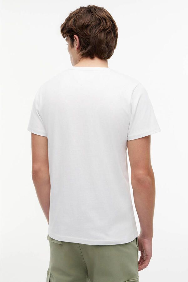 TOMMY JEANS T-shirt TJM SLIM ESSENTIAL FLAG TEE EXT - Foto 3
