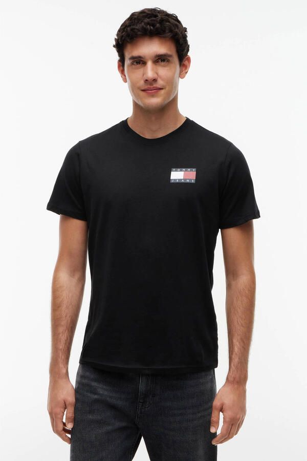 TOMMY JEANS T-shirt TJM SLIM ESSENTIAL FLAG TEE EXT - Foto 3