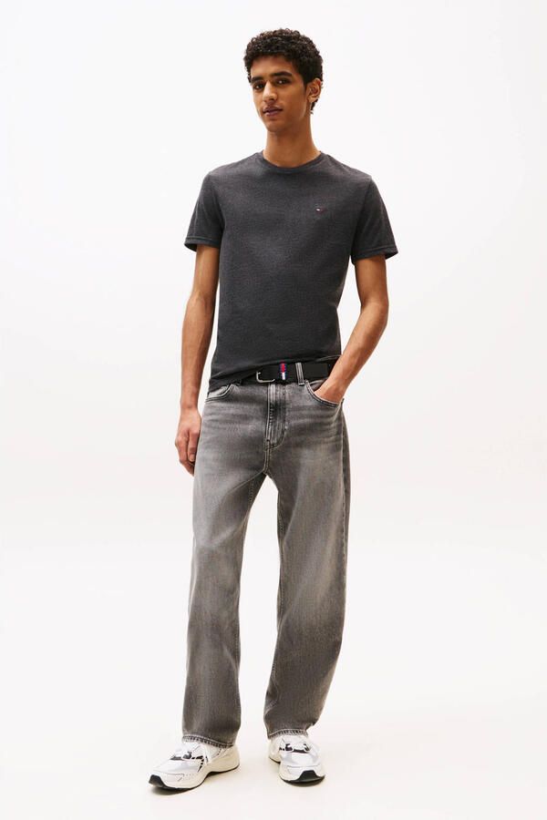 TOMMY JEANS Heren Polo's & T-shirts Tjm Xslim Jaspe Htr Tee Ext Antraciet - Foto 6