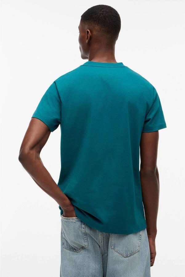 Tommy Jeans slim T-shirt petrol - Foto 2