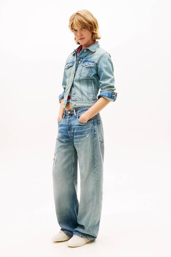 Tommy Jeans regular fit jeansjack van puur katoen model 'CLASSIC TRUCKER EXT BJ801' - Foto 3