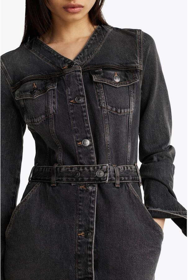 Tommy Jeans spijkerjurk grey denim - Foto 2