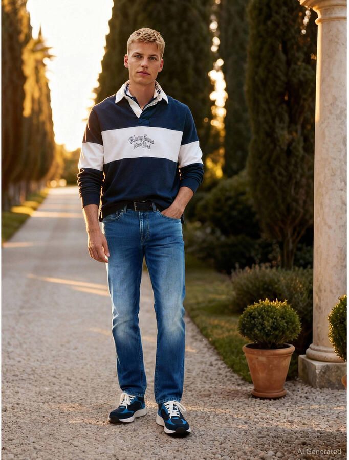 Tommy Jeans Slim fit jeans in 5-pocketmodel model 'RYAN' - Foto 2