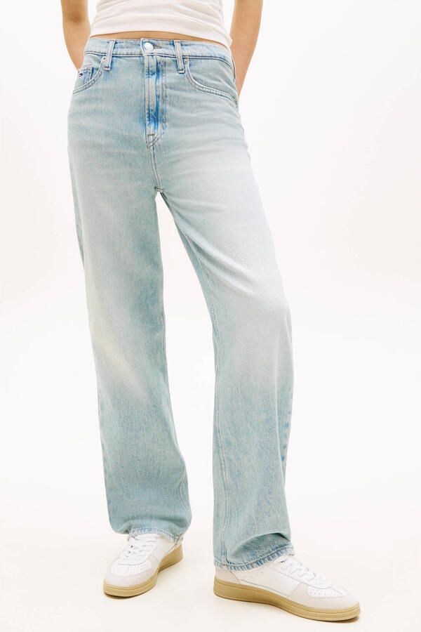 Tommy Jeans straight leg jeans light blue denim