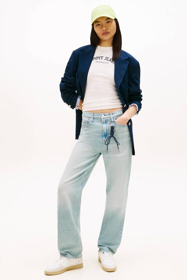 Tommy Jeans straight leg jeans light blue denim - Foto 3
