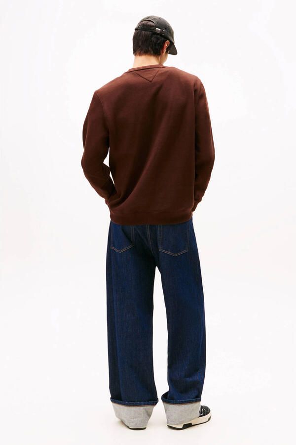 TOMMY JEANS Sweatshirt TJM REG S FLAG CREW Met geborduurd merklogo op borsthoogte - Foto 1