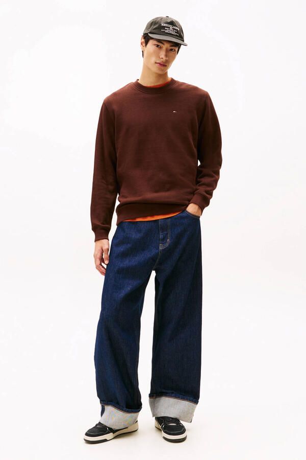 TOMMY JEANS Sweatshirt TJM REG S FLAG CREW Met geborduurd merklogo op borsthoogte - Foto 2