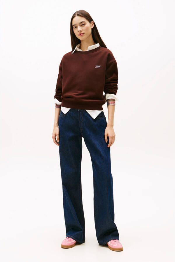 Tommy Jeans Relaxed fit sweatshirt van katoenmix - Foto 1