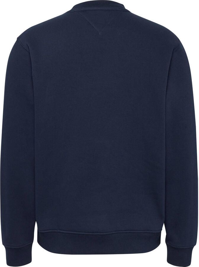 TOMMY JEANS Sweatshirt TJM REG S FLAG CREW Met geborduurd merklogo op borsthoogte