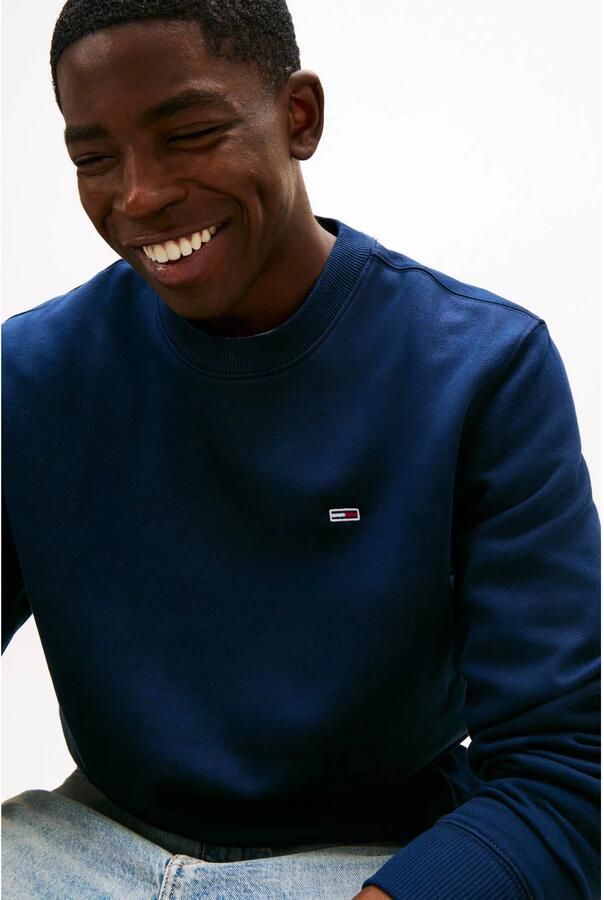 TOMMY JEANS Sweatshirt TJM REG S FLAG CREW Met geborduurd merklogo op borsthoogte - Foto 2