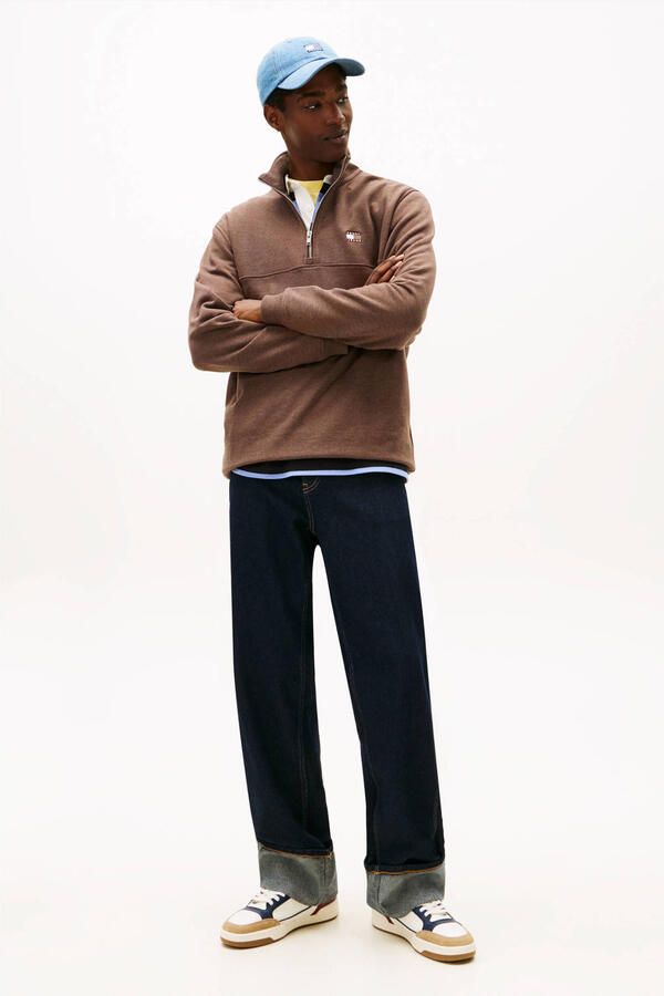 Tommy Jeans sweater donkerbruin - Foto 2