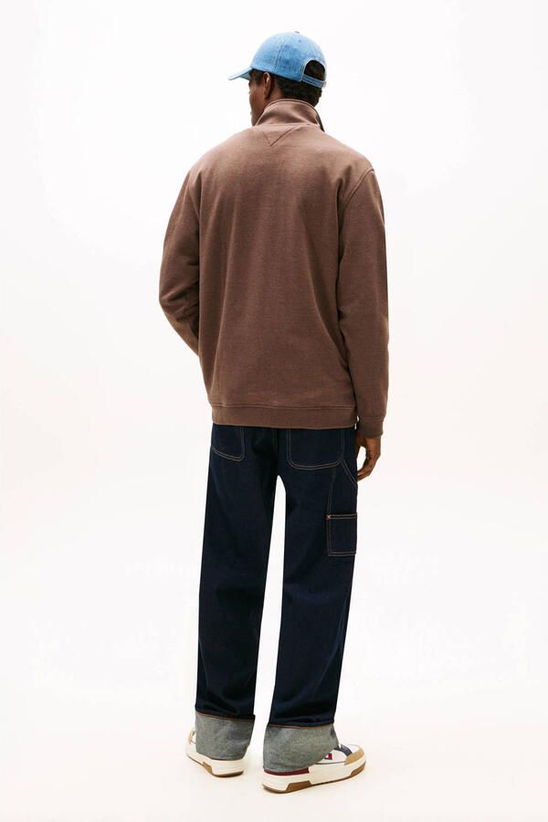Tommy Jeans sweater donkerbruin - Foto 3