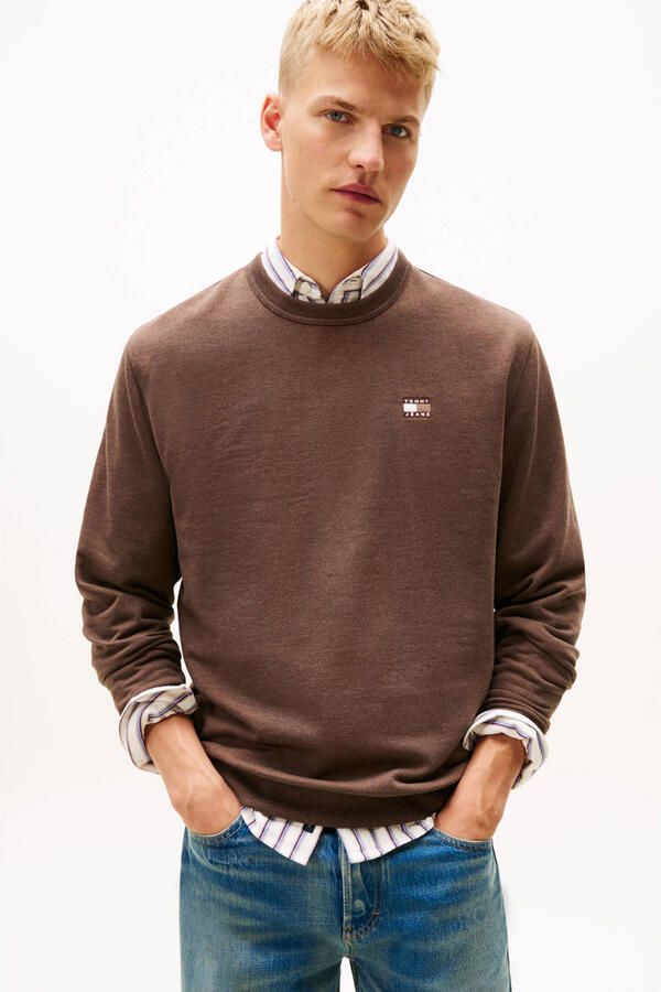 Tommy Hilfiger Regular Badge Crew Sweater Heren
