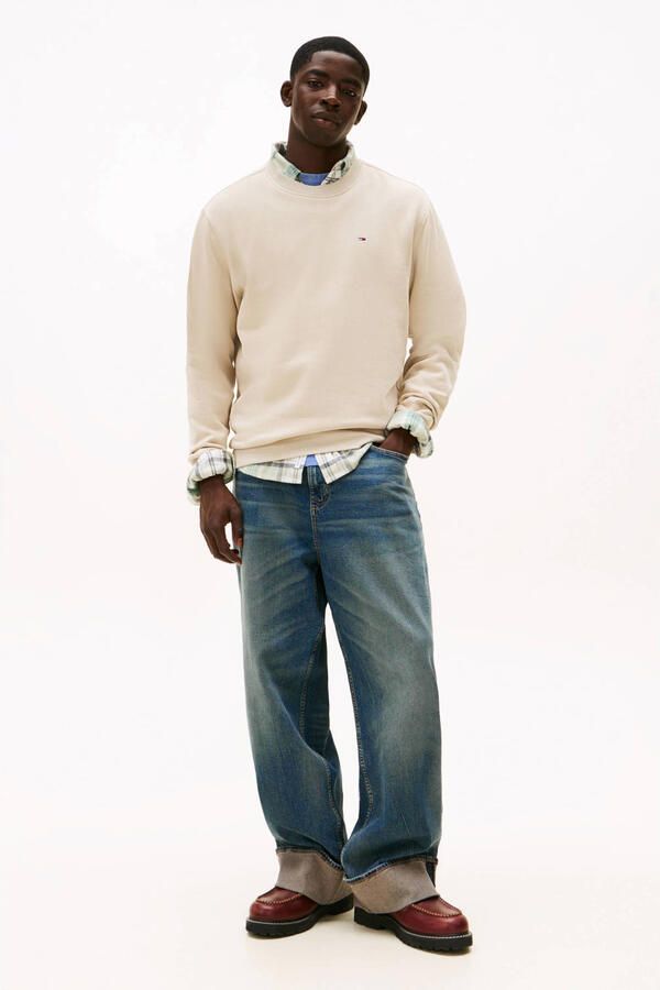 Tommy Jeans Regular fit sweatshirt van katoenmix - Foto 2