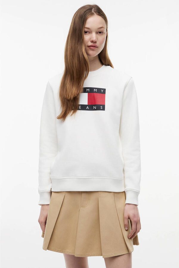 TOMMY JEANS Sweatshirt TJW REG TJ FLAG CREW