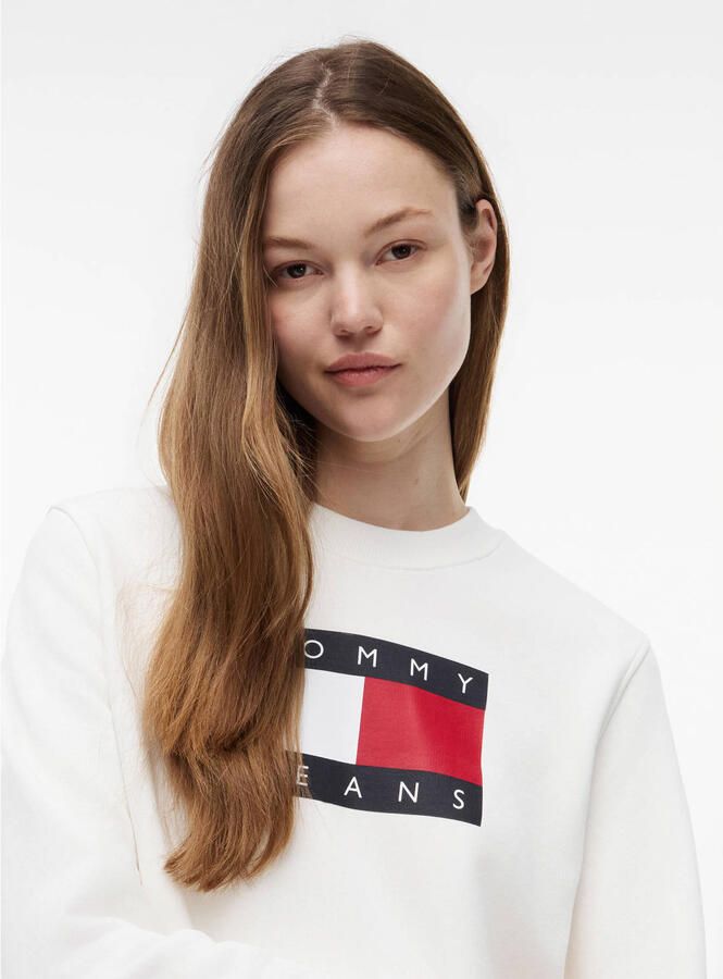 TOMMY JEANS Sweatshirt TJW REG TJ FLAG CREW - Foto 2