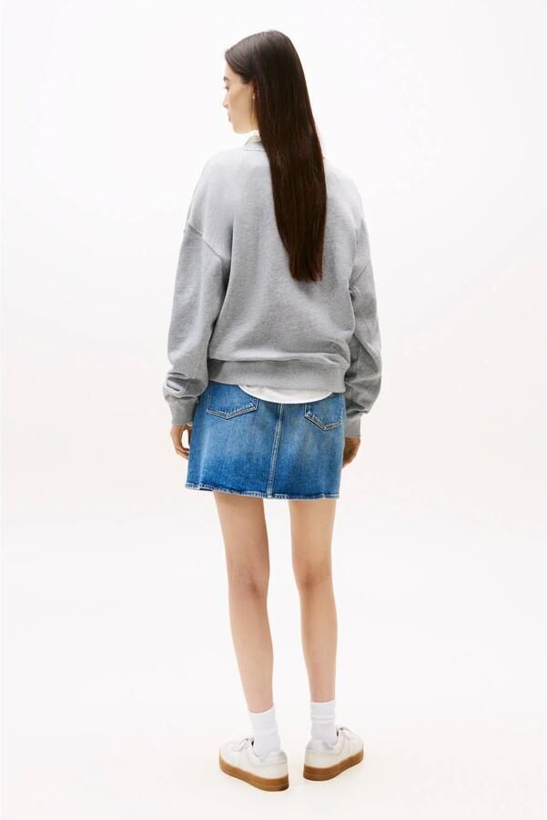 Tommy Jeans sweater grijs - Foto 2