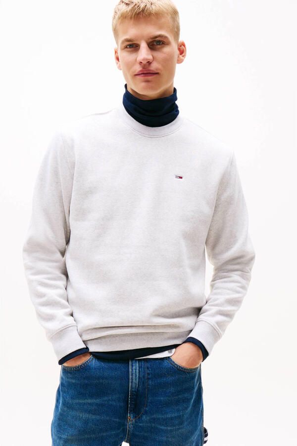 TOMMY JEANS Sweatshirt TJM REG S FLAG CREW Met geborduurd merklogo op borsthoogte - Foto 2