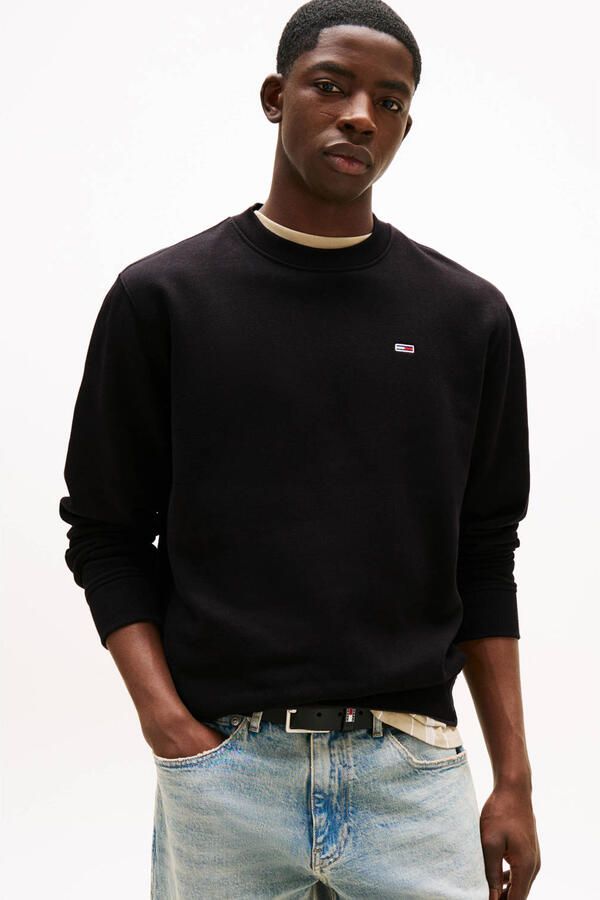 TOMMY JEANS Sweatshirt TJM REG S FLAG CREW Met geborduurd merklogo op borsthoogte - Foto 2