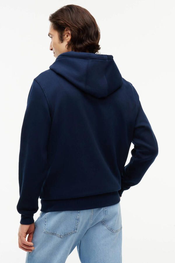 TOMMY JEANS Sweatshirt TJM REG S FLAG ZIP FLEECE THRU met geborduurd merklogo op borsthoogte - Foto 2