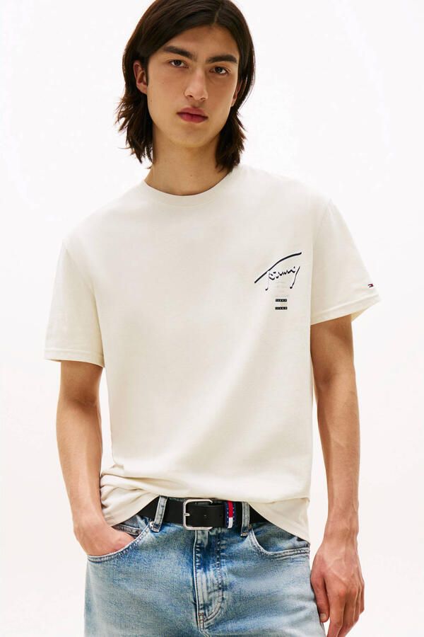 Tommy Jeans Regular fit T-shirt van puur katoen - Foto 2