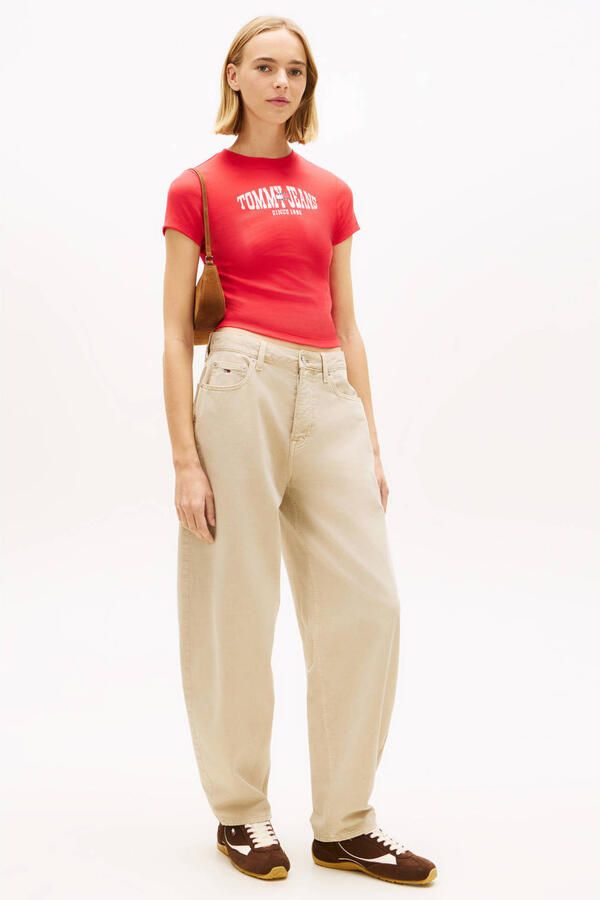 Tommy Jeans Slim fit T-shirt van katoenmix - Foto 2
