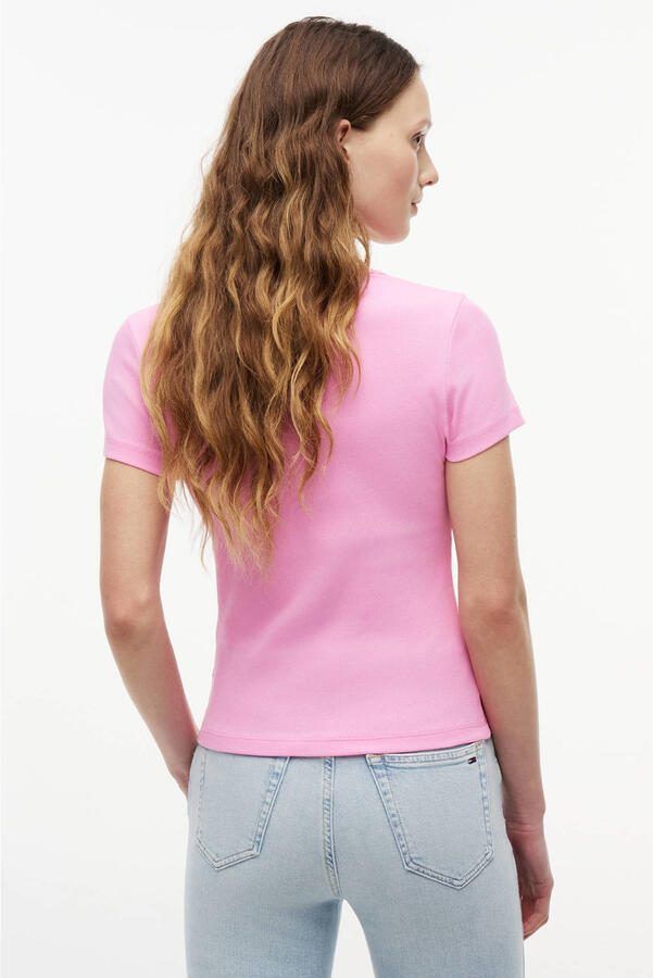 Tommy Jeans T-shirt roze - Foto 3