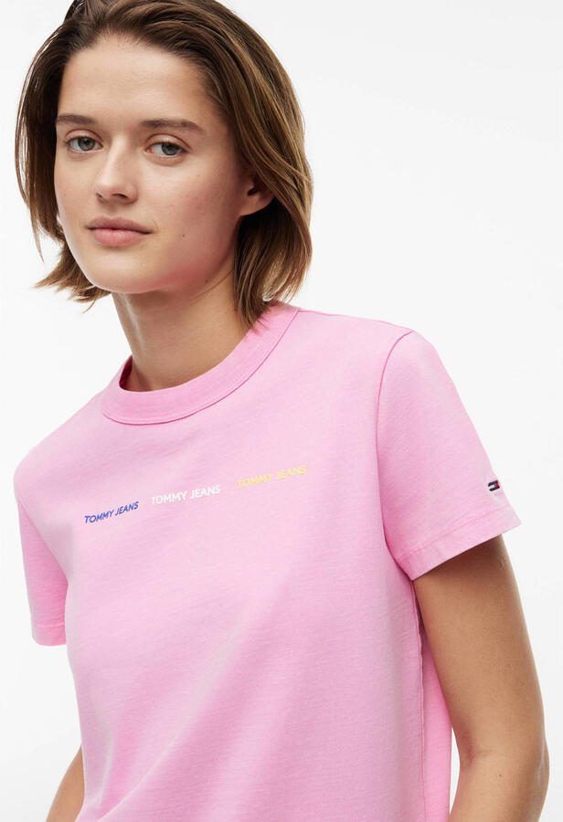 Tommy Jeans T-shirt Tjw Reg Tj Repeat Wa - Foto 2