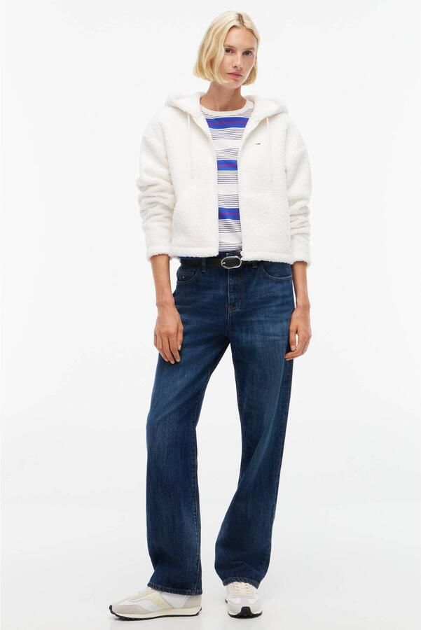 Tommy Jeans Regular fit teddyjack met ritssluiting - Foto 2