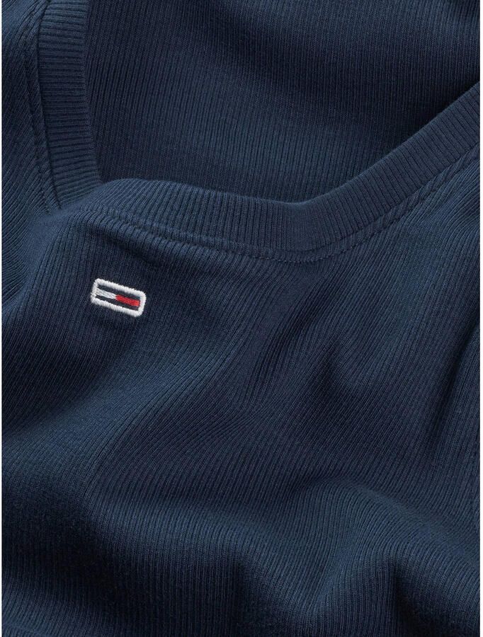 TOMMY JEANS Dames Tops & T-shirts Tjw Essential Rib Tank Ext Donkerblauw - Foto 6