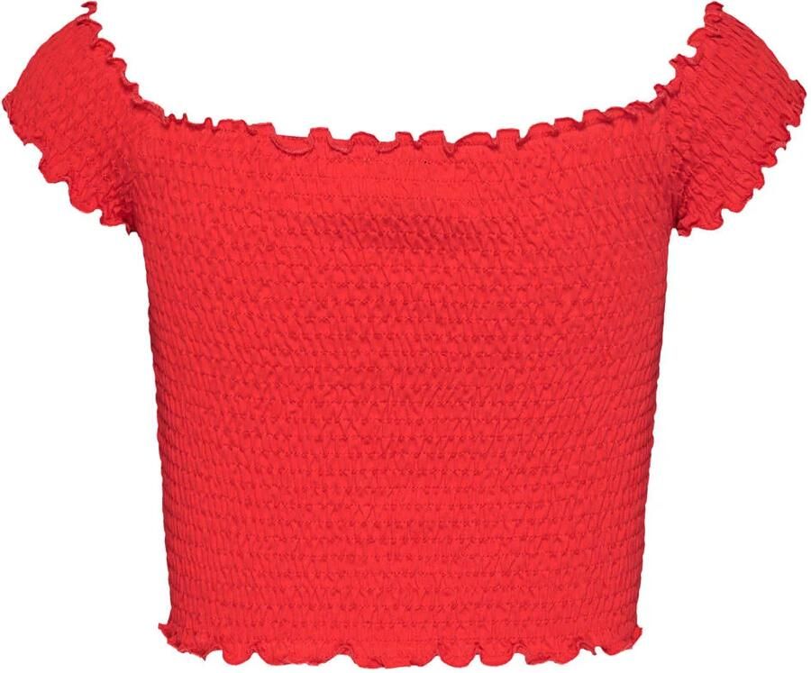 TOMMY JEANS Dames Tops & T-shirts Tjw Crp Smock Top Oranje - Foto 5